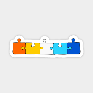 Puzzle Pride Magnet