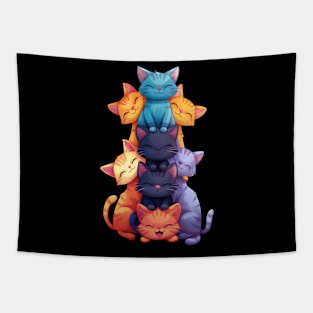 Cat LGBT Inspiring Figures Tapestry