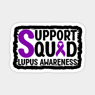 Support Squad Lupus Awareness Magnet