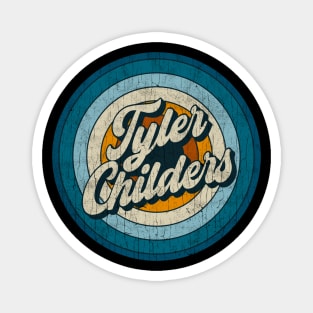 Tyler Childers - Retro Circle Vintage Magnet