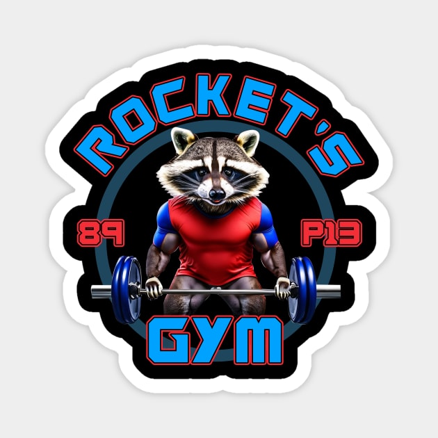 Rockets Gym Magnet by positivespace