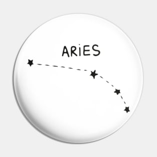 Zodiac Sign - Aries Pin