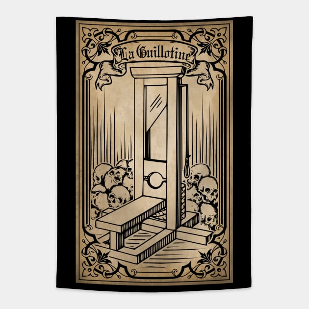 Guillotine Tapestry by RavenWake