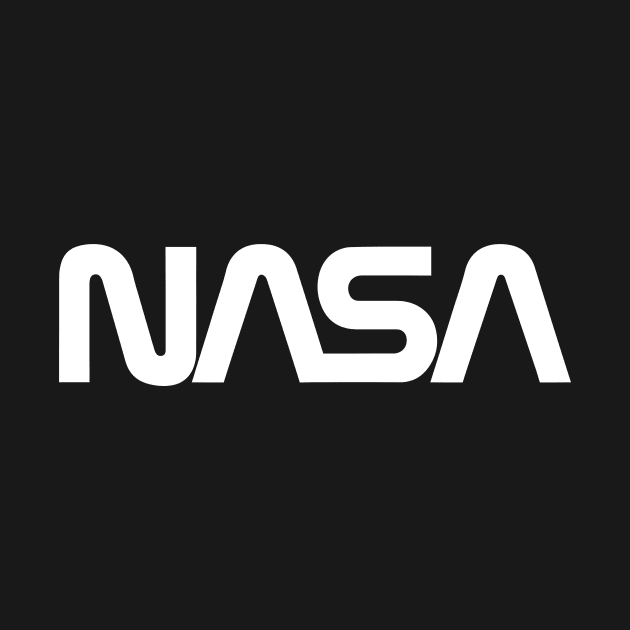 NASA White Logo by Nichole Joan Fransis Pringle