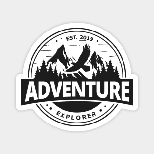 Outdoor Adventure Explorer - Design Magnet