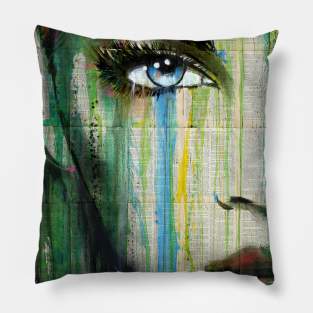 Emerald dreams Pillow