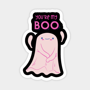 You're My BOO - Simple and sweet Halloween Ghost Magnet