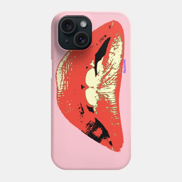 RHS Lips Phone Case by anubisram