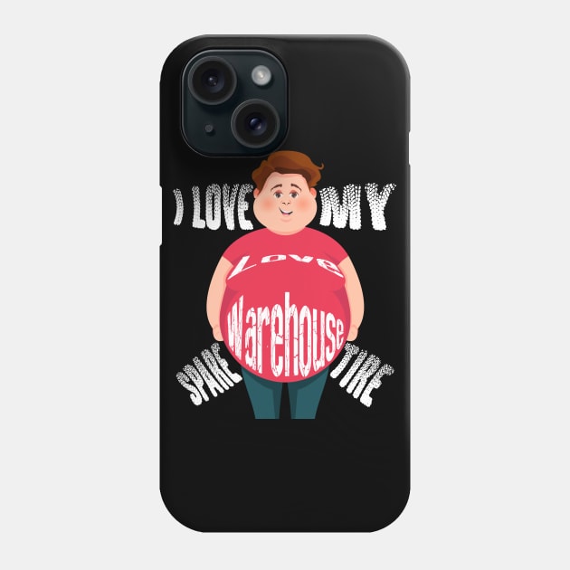 I Love My Spare Tire-Gift for All Dudes Phone Case by MaryMas