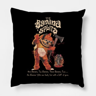 Banana Splits Horror Parody Original Aesthetic Tribute 〶 Pillow