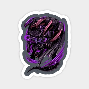 Black Eclipse Wyvern Magnet