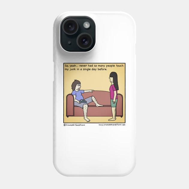 Vasectomy - Part 7 Phone Case by crampedconditions