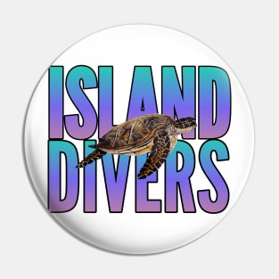 Scuba diving t-shirt designs sea turtle Pin