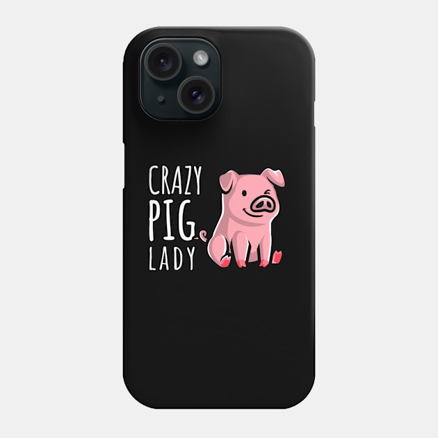 Crazy Pig Lady Phone Case by juinwonderland 41