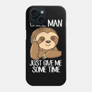 Funny Sloth Tired Sloth Chilling Sloth Phone Case