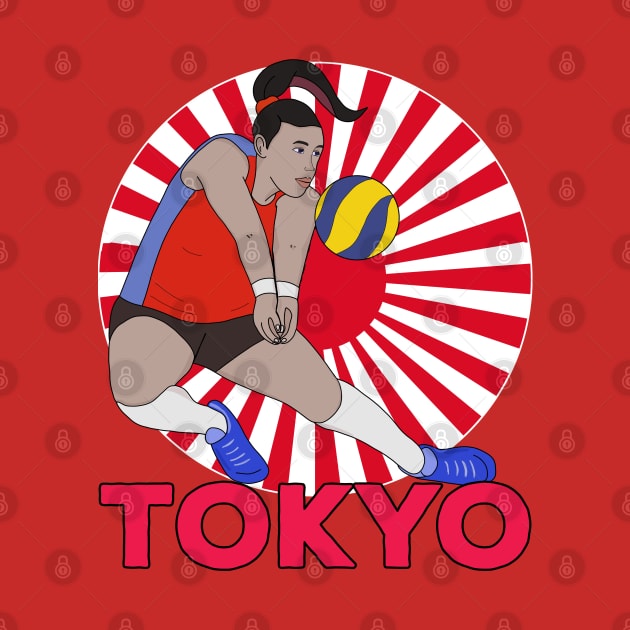 Volleyball Tokyo by DiegoCarvalho