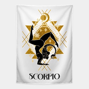 Scorpio zodiac sign Tapestry