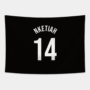 Eddie Nketiah Away Kit - 2022/23 Season Tapestry