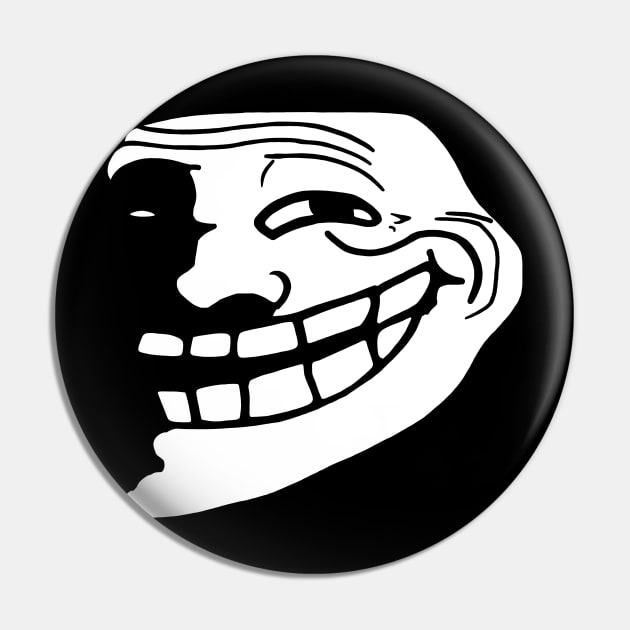 Troll Face Png Pins and Buttons for Sale