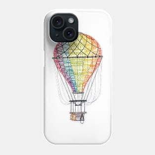 Vintage Hot Air Balloon Phone Case