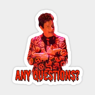 David S. Pumpkins - Any Questions? II Magnet