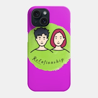 Relationship is hot Phone Case