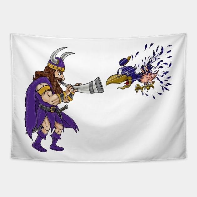 Minnesota vikings online tapestry