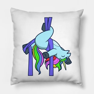 Aerial Silk Unicorn Pillow