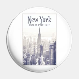 New York - State of Opportunity Pin