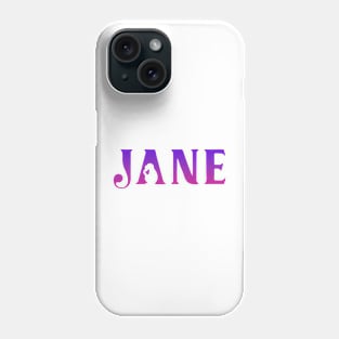 JANE tv series fan works graphic design by ironpalette Phone Case