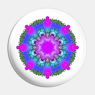 Fungus Mandala Pin