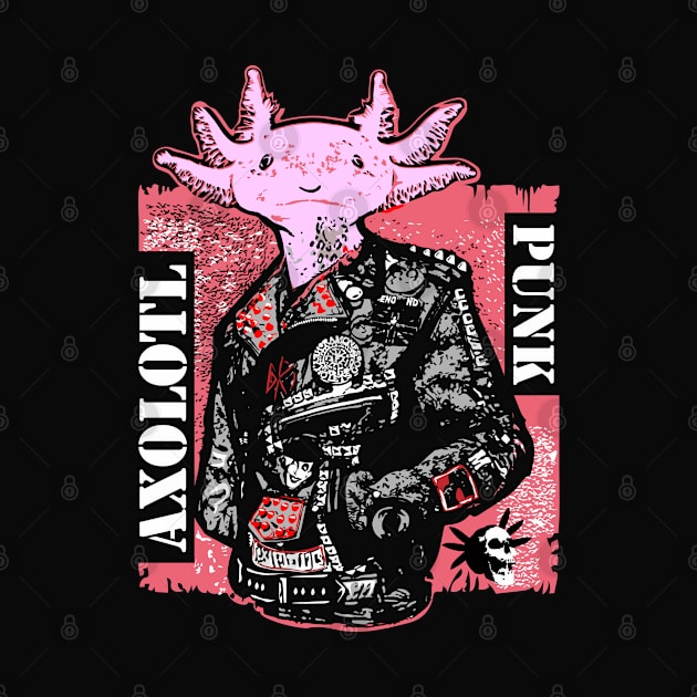 Axolotl Punk by Errore