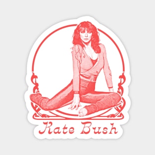 Kate Bush † Retro Aesthetic Fan Art Design Magnet