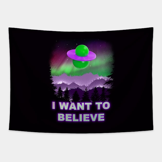 I Want to Believe Tapestry by opippi