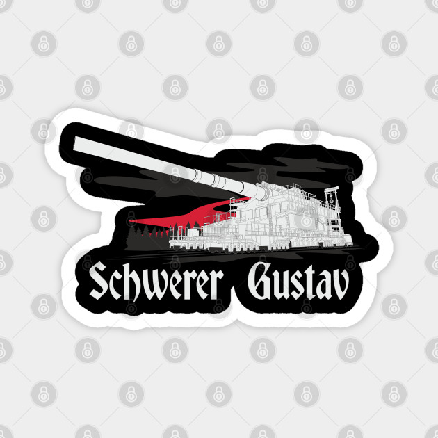 German super-heavy railway gun Dora (Schwerer Gustav) Sticker for Sale by  FAawRay