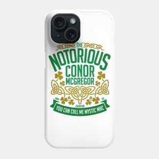 Conor McGregor UFC Champion Crest Phone Case