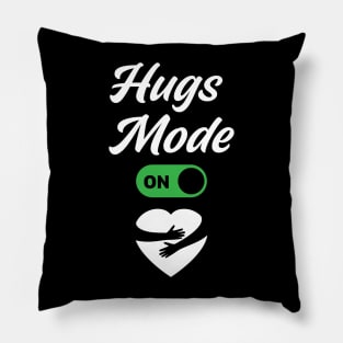 Hugs Mode is ON with Hugged Hearts Pillow