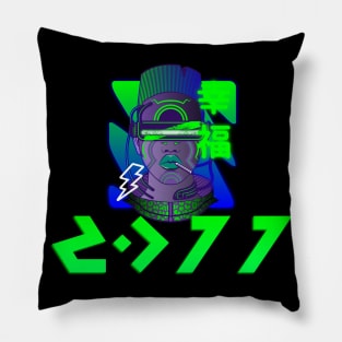 Cyberpunk Future Is Here 2077 Pillow