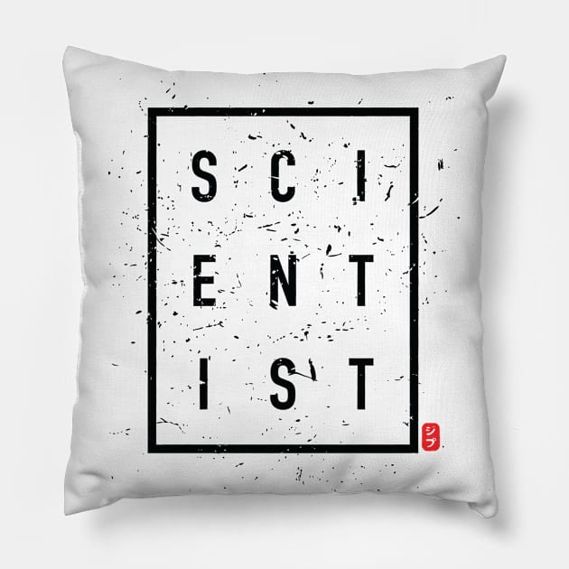 SCIENTIST Pillow by geep44