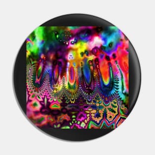 Rainbow Acid Drops Pin