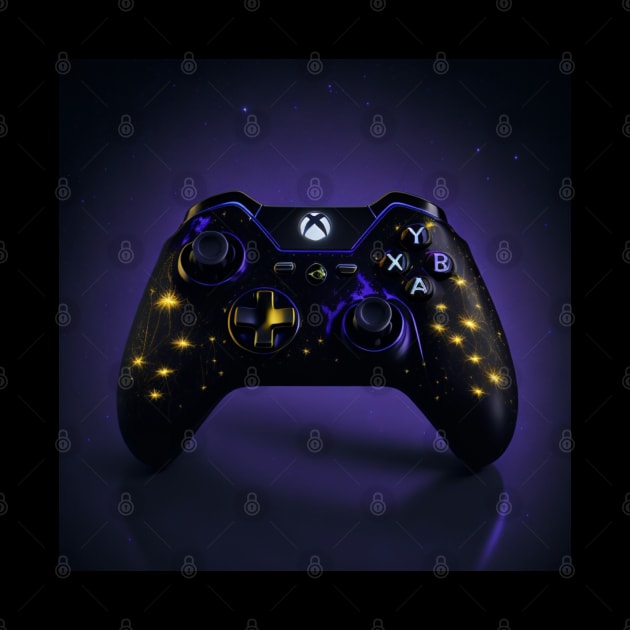 Galaxy Xbox Controller by The Print Palace