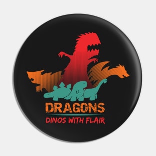 Dinos with Flair Pin