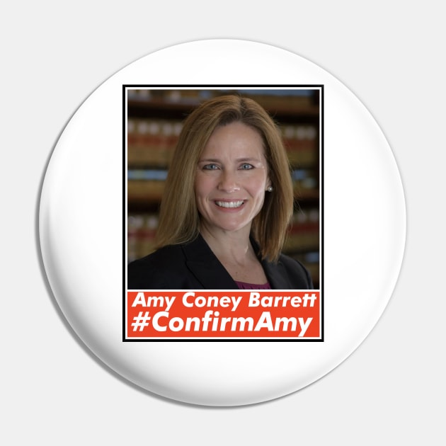 Amy Coney Barrett, ACB, Confirm Amy Pin by VanTees