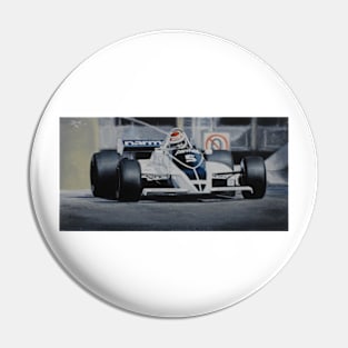 Nelson Piquet, Brabham BT49C Pin