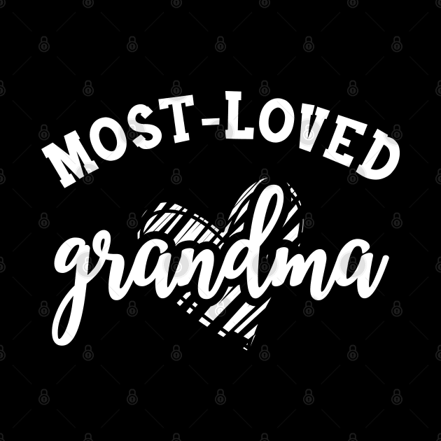 Grandma - Most loved grandma by KC Happy Shop