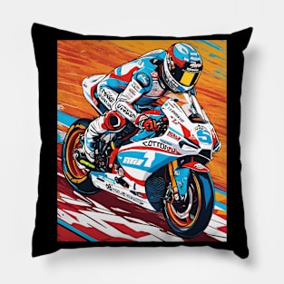 Motorcycle Club Pillow