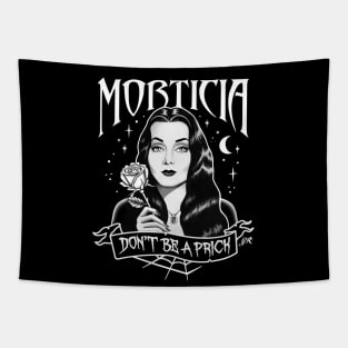 Morticia Addams Tapestry