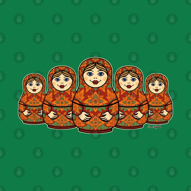 MATRYOSHKA DOLLS by boozecruisecrew