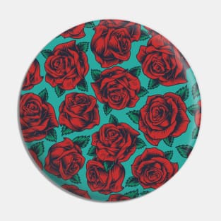 Beautiful Vintage Roses Pin