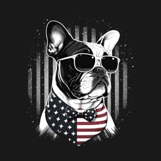 French Bulldog 4th of July T-Shirt